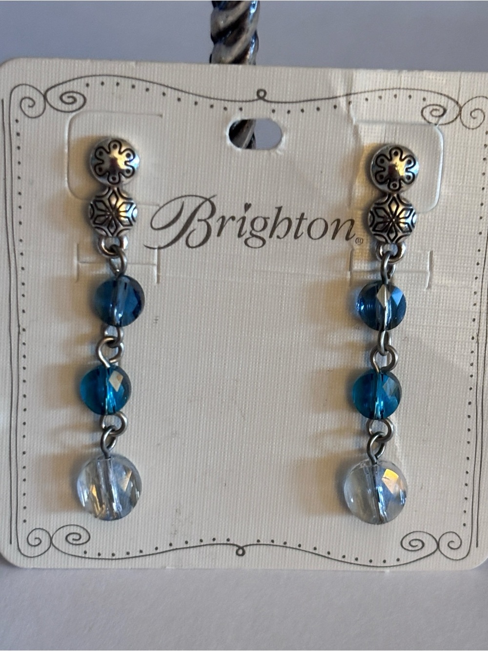 Brighton Marrakesh tiered drop earrings NWT.